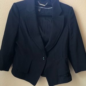 White House black market black blazer
